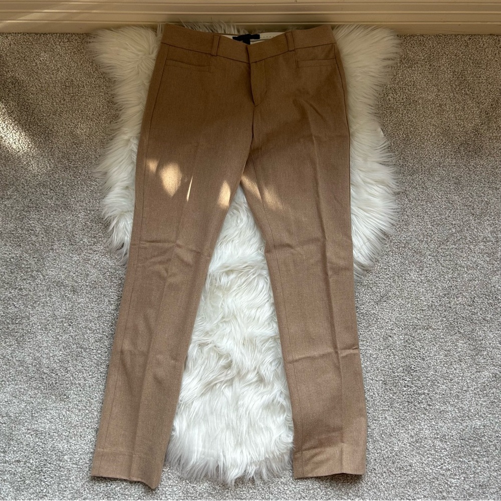 Banana Republic Tan Straight Sloan Pant